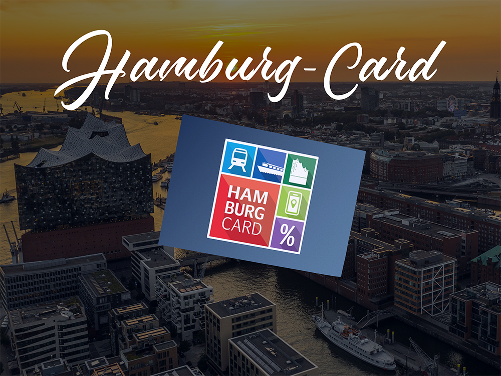 shows the hamburg card, in the background is hamburg